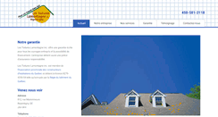 Desktop Screenshot of lestoitureslamontagne.com